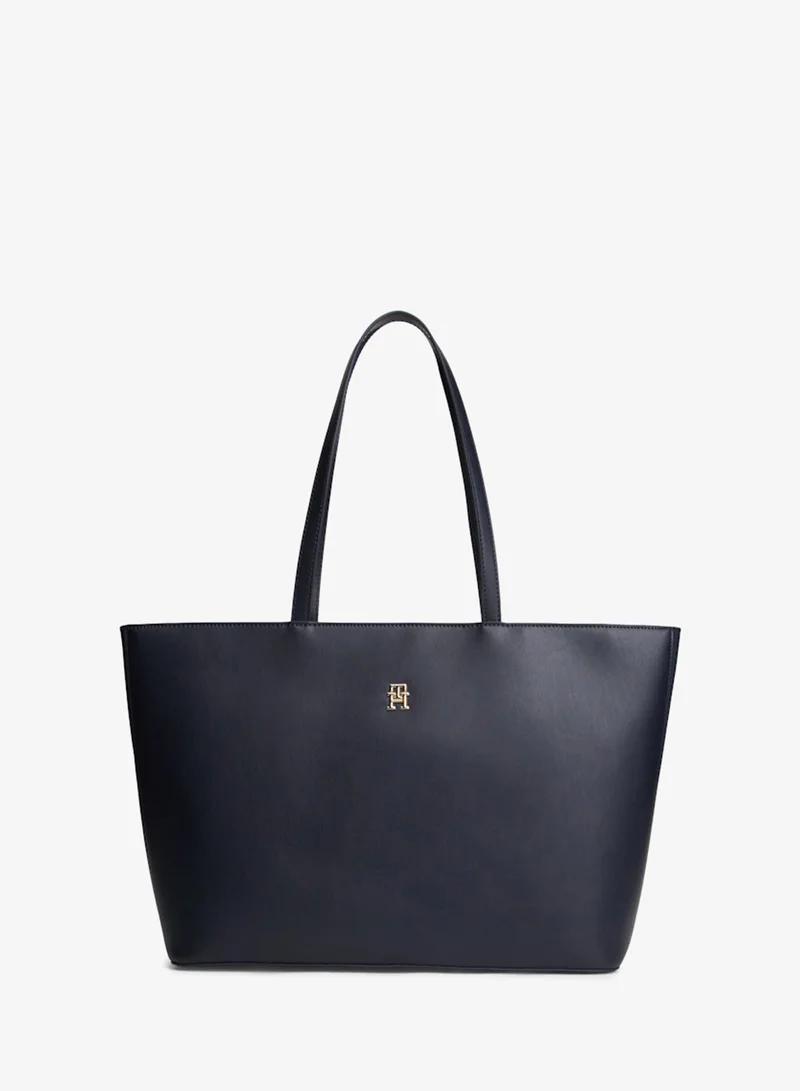 Monogram Plaque Tote Bag
